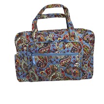 Vera Bradley Weekender Travel Bag Provence Paisley Retired Quilted Carry... - $98.95