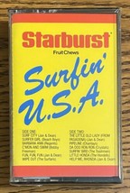 Starburst Fruit Chews Surfin USA Cassette Tape 1988 - £7.13 GBP