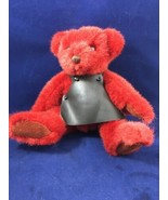 Vintage Gund Collector’s Classic Teddy Bear | Red W Apron | Jointed | 8”... - £4.74 GBP