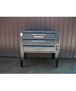 PIZZA OVEN COMERCIAL BLODGETT 981 NATURAL DECK GAS DOUBLE NEW STONES BAKE - $65,381.63 MXN