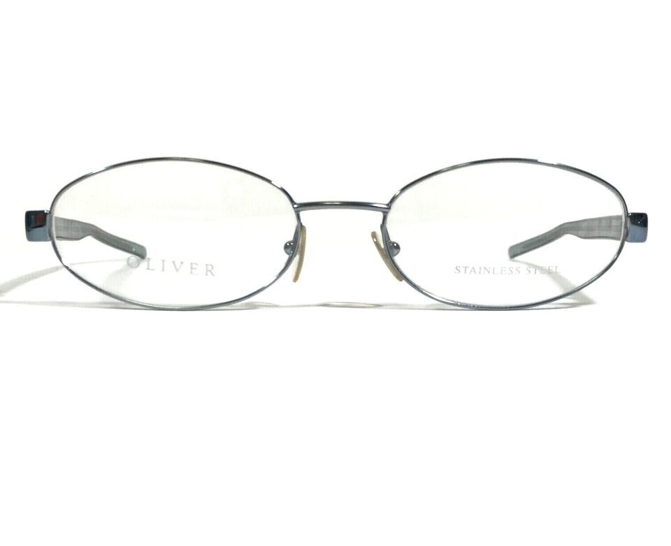 Oliver by Valentino OL353 6L6 Kids Eyeglasses Frames Blue Round Wire 49-... - $69.29