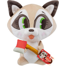 Villainous Valentines Snookums the Raccoon Paka Paka Plush - £21.73 GBP