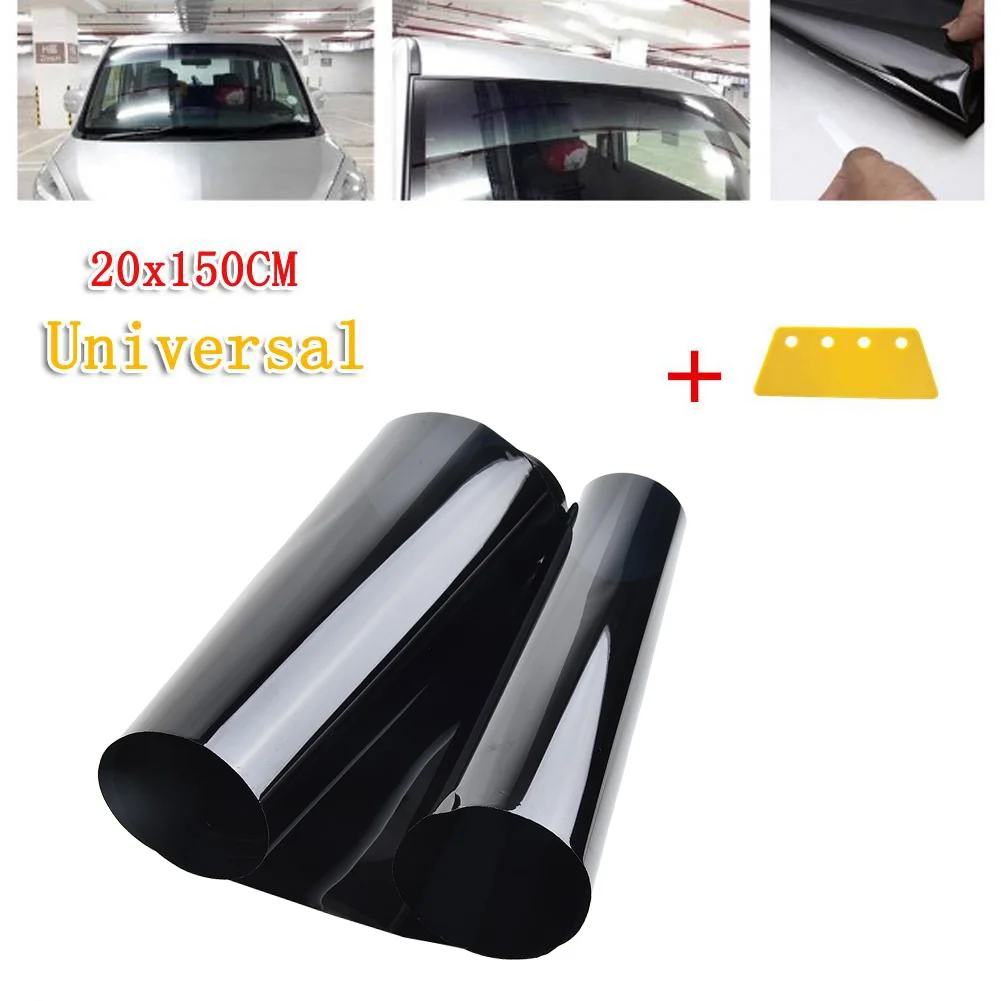 Car Sun Visor Strip Tint Film Front Glass Windshield Anti-UV Shade Decal 5% VL - £11.90 GBP