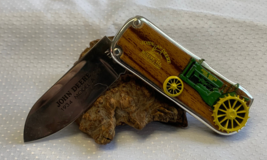 John Deere Folding Pocket Knife Franklin Mint 1934 Model A Single Blade - £23.94 GBP