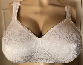 PLAYTEX 18 Hour 38D White 4745 Wire Free 38 D Side Contouring Seamless Bra - £7.91 GBP