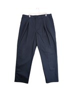 Dickies Industrial Pleated Comfort Waistband Navy Pants Men&#39;s 38x31 Work... - $34.19 CAD