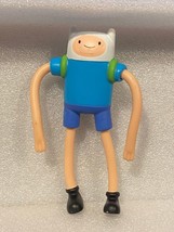 McDonald&#39;s Toy Adventure Time 5&quot; Finn Bendy Toy 2014 *Pre-Owned/No Packa... - $7.99