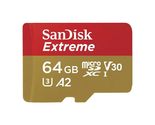 SanDisk Extreme 64 GB Class 10/UHS-I (U3) V30 microSDXC - $28.28