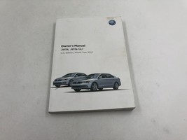 2017 Volkswagen Jetta Owners Manual Handbook with Case OEM D03B52024 - £13.44 GBP