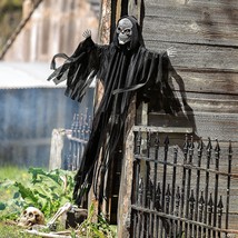 4 ft hanging animated black reaper - $4,683.18 MXN