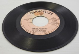 R) Frankie Avalon - Boy Without Girl - Bobby Sox Stockings 45 RPM - Viny... - £4.78 GBP