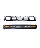 Black Grille Bumper End Caps Corner Lights For Nissan D21 1993-1997 Hard... - €314,41 EUR