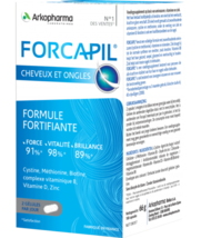 Arkopharma Forcapil hair and nails 60 capsules against hair loss, brittl... - $32.46