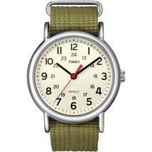 Timex Weekender® Slip-Thru Watch - Olive Green - £40.65 GBP
