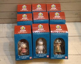 BANDAI Moomin Snufkin Little My Doll Collection Figure Lot of 9 Box Snufkin - $89.80