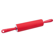 Daily Bake Silicone Rolling Pin 49x6cm (Red) - $31.39