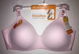 Warners Bra Wirefree No Side EFFECTS/SMOOTHES Underarm Bulge Full Coverage Nwt - £22.85 GBP