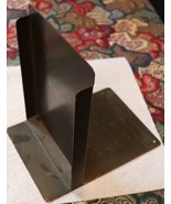 Single heavy duty metal bookend.9 by 6 inches - £9.02 GBP