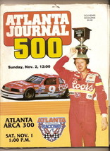 1986 Atlanta Journal 500 race Program Dale Earnhardt win - £34.84 GBP