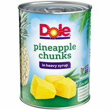 Dole Pineapple Chunks in Heavy Syrup, 20 Ounce Cans (Pack of 12) - £49.24 GBP