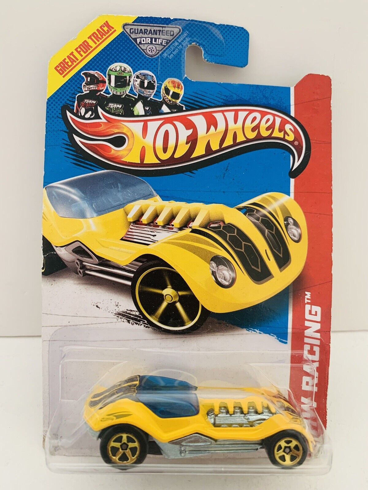 Primary image for Hot Wheels Racing Thrill Racers Dieselboy Car Figure (113/250) *Yellow Version*