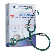 SS Stethoscope for doctors, High Sensitivity, Imported Diaphragm with 5 ... - $49.49