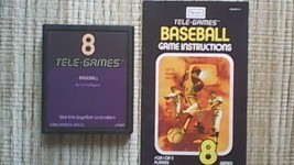 Lot of 2 Atari 2600 Games (With Instruction Manuals) (Baseball, Missile Command) - £10.15 GBP