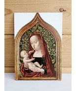 Vintage 1960s Madonna Virgin w/Child The Hague Holland Postcard Continen... - $28.07 CAD