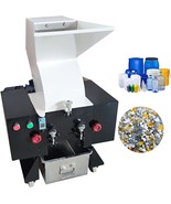 180 Type White Plastic Shredder Rubber Granulator 220v 2.2kw 50-100KG/H - $1,786.29 CAD