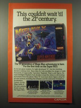 1994 Capcom Mega Man X Video Game Ad - This couldn&#39;t wait &#39;til the 21st century - £14.61 GBP