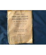 Vintage Shoe &amp; Leather Polishing Cloth Boise, ID *Pre Owned/Unused* u1 - $11.99