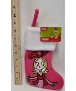The Grinch Dr Seuss Christmas Stocking Multicolor 8&quot; - $344.36 MXN