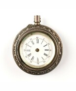 *Antique Silver Plated Case Ladies Pocket Watch For Parts - $1,840.87 MXN