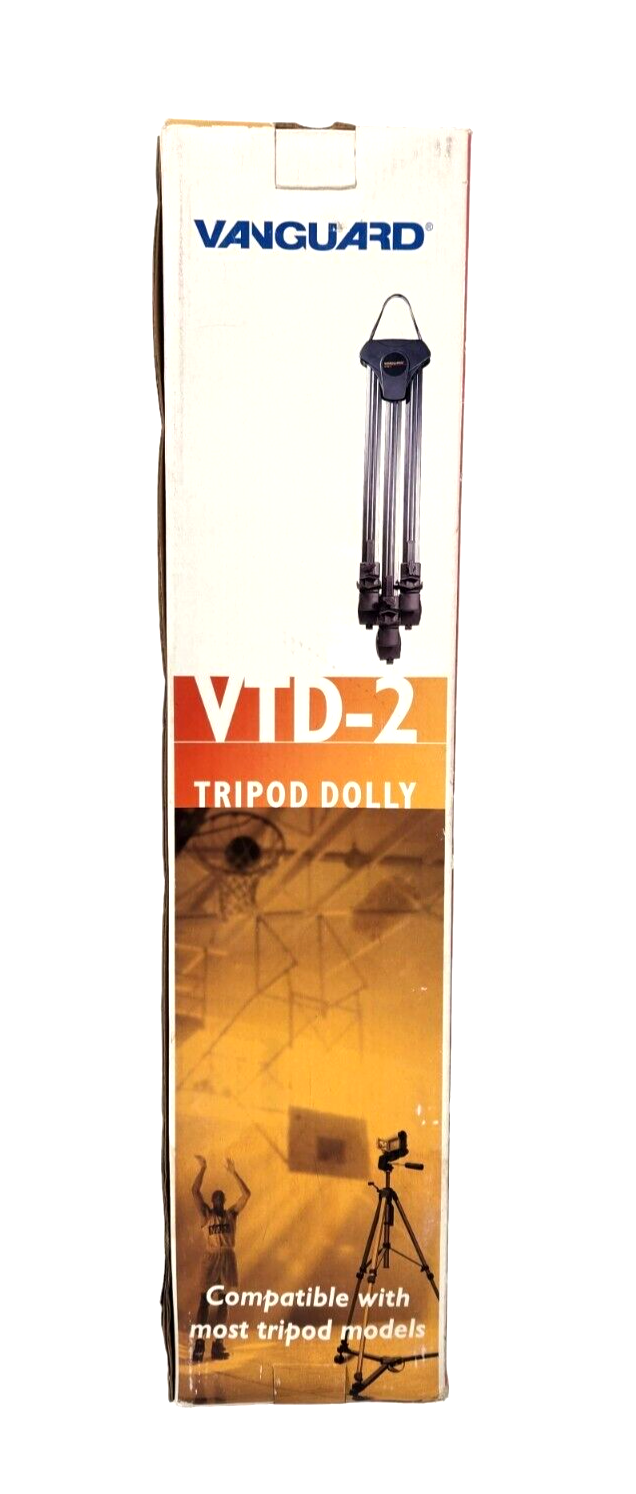 Vanguard VTD-2 Smooth Rolling Universal Video Tripod Dolly - £42.23 GBP