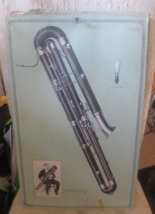 1931 Vtg RCA Victor Instrument Poster 22 x 14 Contra Bassoon Advertising - £33.04 GBP