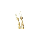 2 Women&#39;s Earrings 14kt Yellow and White Gold 384763 - £161.58 GBP