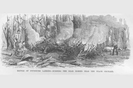 Burning Dead Horses at the Battle of Pittsburg Landing - $19.97