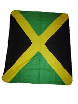 K's Novelties Jamaica Jamaican Flag 50x60 Polar Fleece Blanket Throw - £14.19 GBP