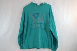YMCA Marathon Clinic Shirt &#39;92/93 Vancouver Blue Ladies Large Hanes Vtg - £22.99 GBP