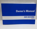 2024 Honda Accord Hybrid Owners Manual [Paperback] Auto Manuals - $122.49
