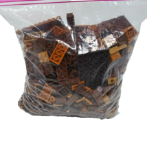 Lego Color Sorted Lot Brown 2 lb 4.5 oz Assorted Pieces Bricks - $32.28