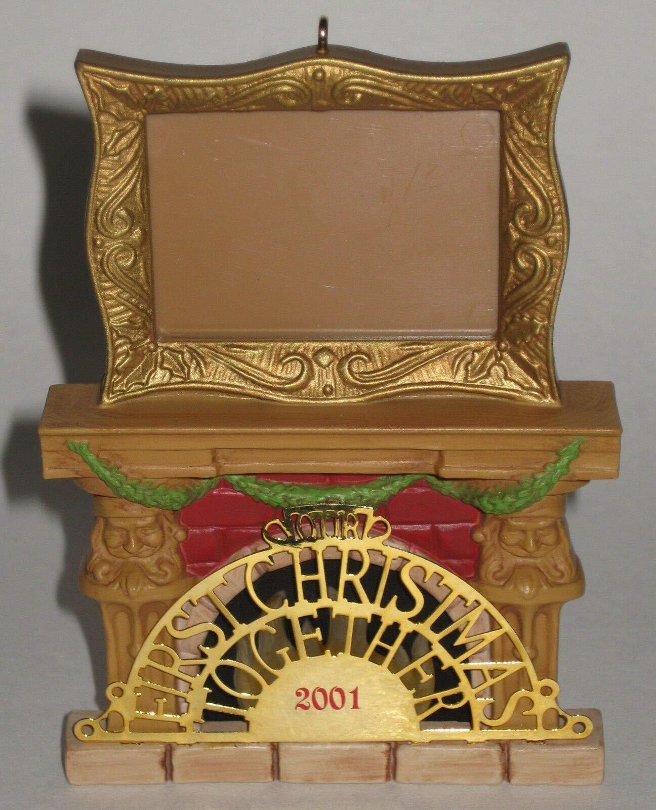 Hallmark - Our First Christmas Together Photo Holder Ornament - 2001 - $5.82