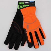 Ironclad EXO Work Gloves SZ M/8 1 PR Orange Hi-Viz Reflective Utility Gloves NWT - £7.94 GBP