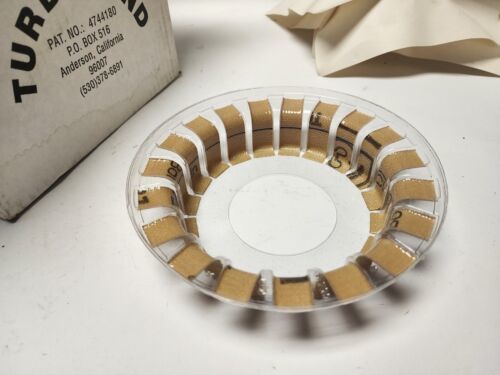 5pcs. TURBO SAND 60539 0 Tilt 1/4" Radius 120 Grit Abrasive Sanding Head / Caps Item image 4