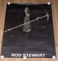 Rod Stewart Poster Vintage 1971 Head Shop OM Enterprises Concert Black/W... - £128.99 GBP