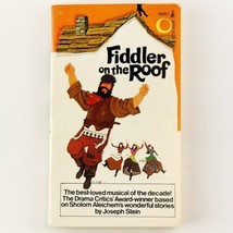 Fiddler on the Roof by Joseph Stein Vintage Fiction Paperback Classic Book