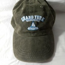 Grand Turk Baseball Hat Adjustable Adult Embroidered Logo EUC - £10.05 GBP
