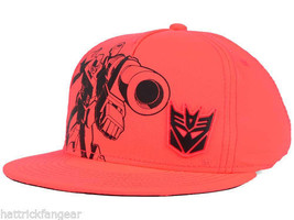 Hasbro Toys Decepticon Tech Character Youth Snapback Cap Hat  Ages 4 -10 - £11.94 GBP