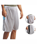 Men&#39;s Workout Fitness Athletic Mesh Training Sports Gym Basketball Shorts - $325.73 MXN