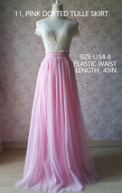 Maxi Tulle Skirt Outfit Floor Length Tulle Skirt Wedding Bridesmaid Tulle Skirt image 12
